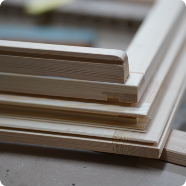 Holzfenster